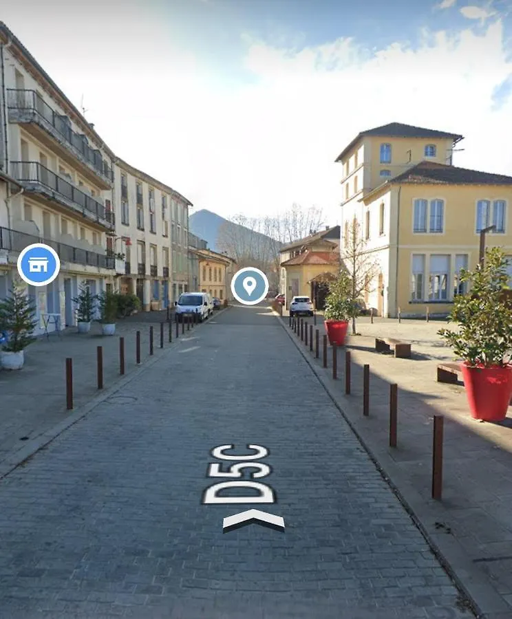 Chaleureux Studio Independant Encausse-les-Thermes Apartment