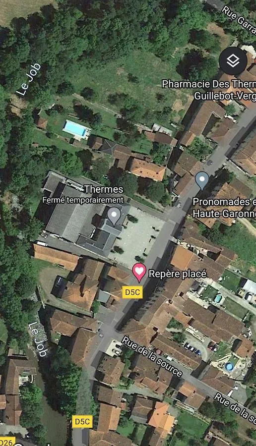 Chaleureux Studio Independant Encausse-les-Thermes 0*,