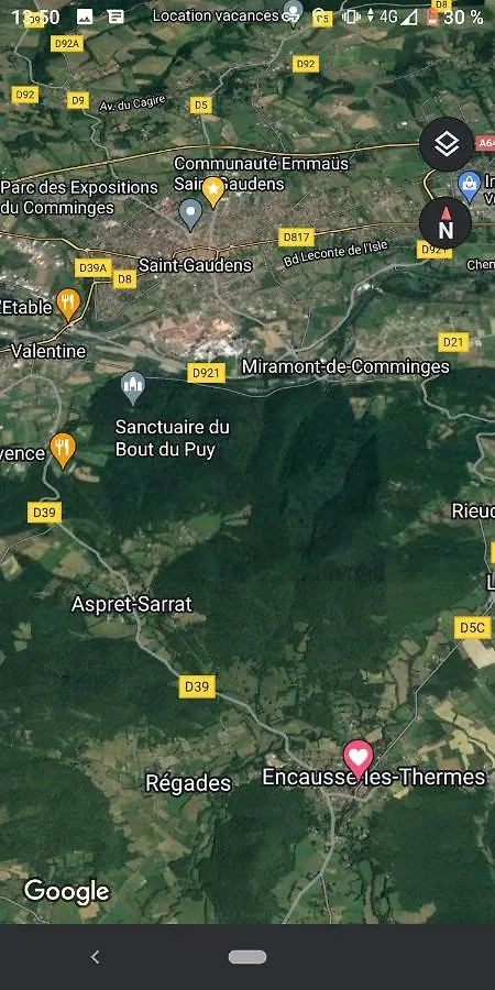 Chaleureux Studio Independant Encausse-les-Thermes 0*,  France